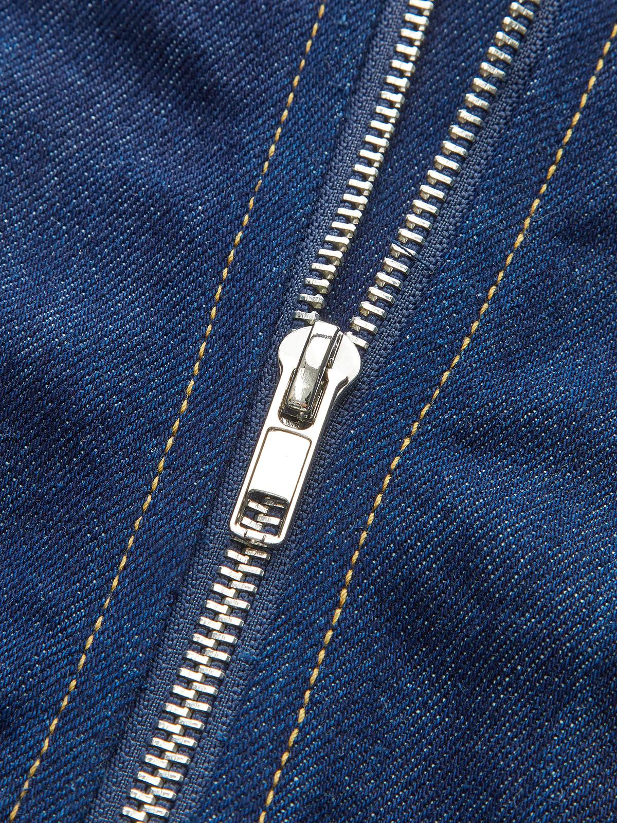 Strapless Denim Mini Dress with Decor Pockets - Wholesalesil