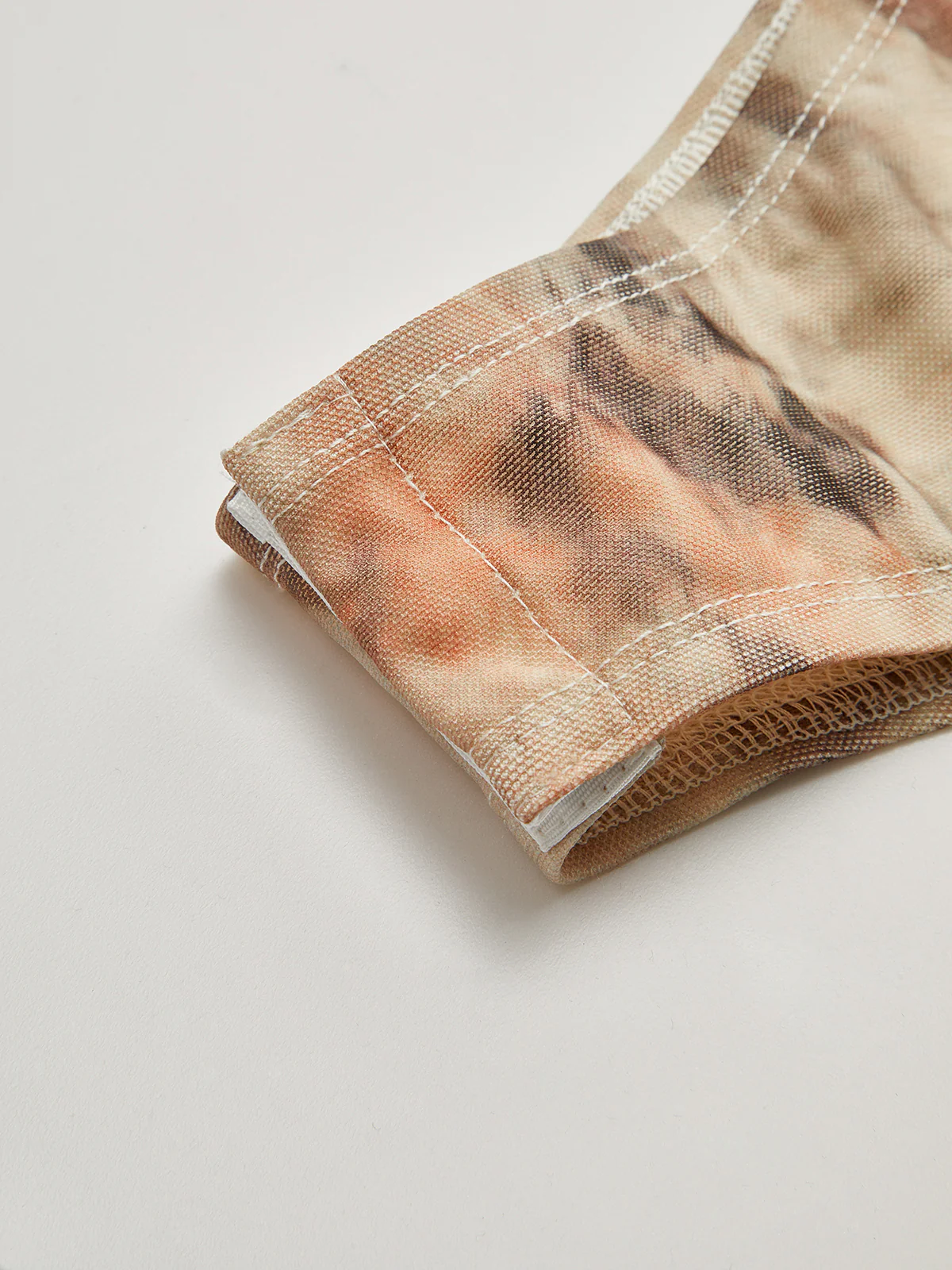 Gradient Print Ruched Long Sleeve Bodysuits - Wholesalesil