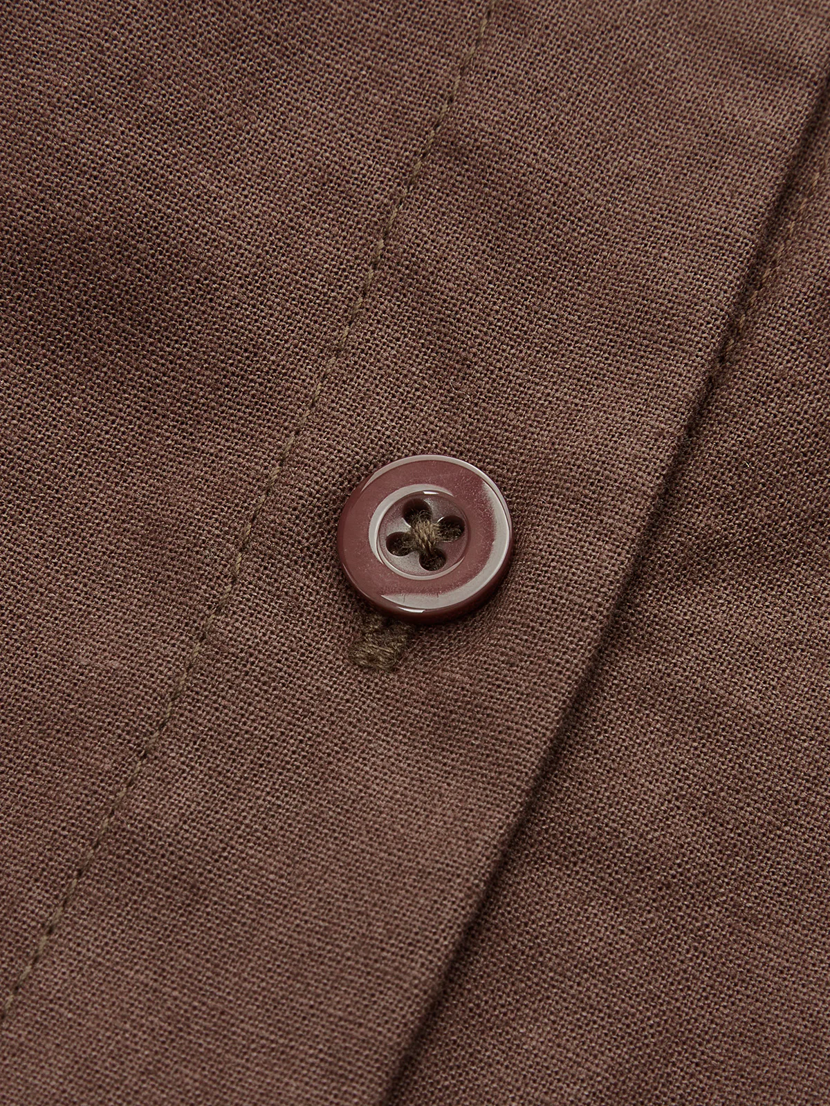 Pleated Button-Front Shirt Dress - Wholesalesil