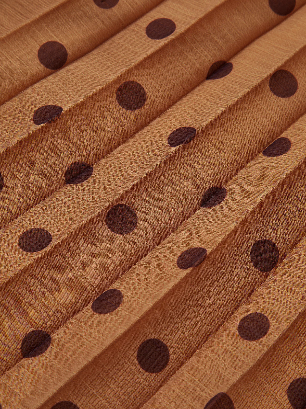 Halter Neck Polka Dot Dress with Belt - Wholesalesil