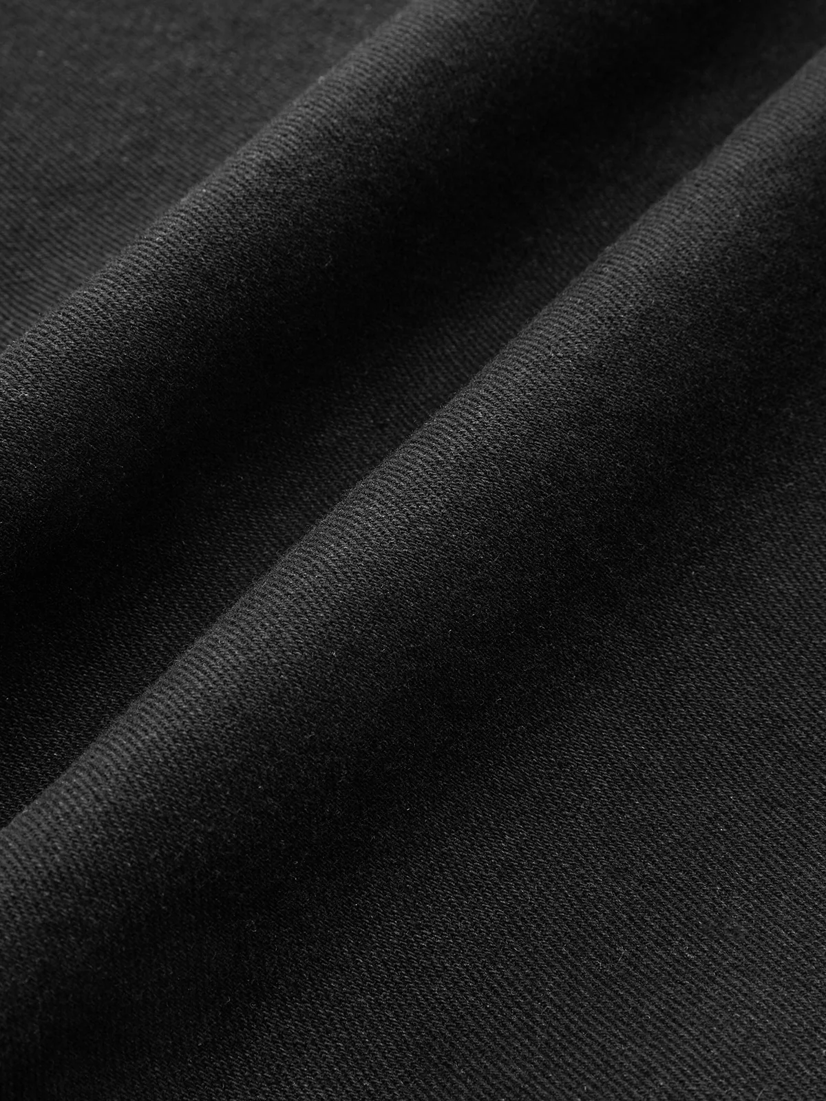 Asymmetric Mid-Waist Denim Pants - Wholesalesil