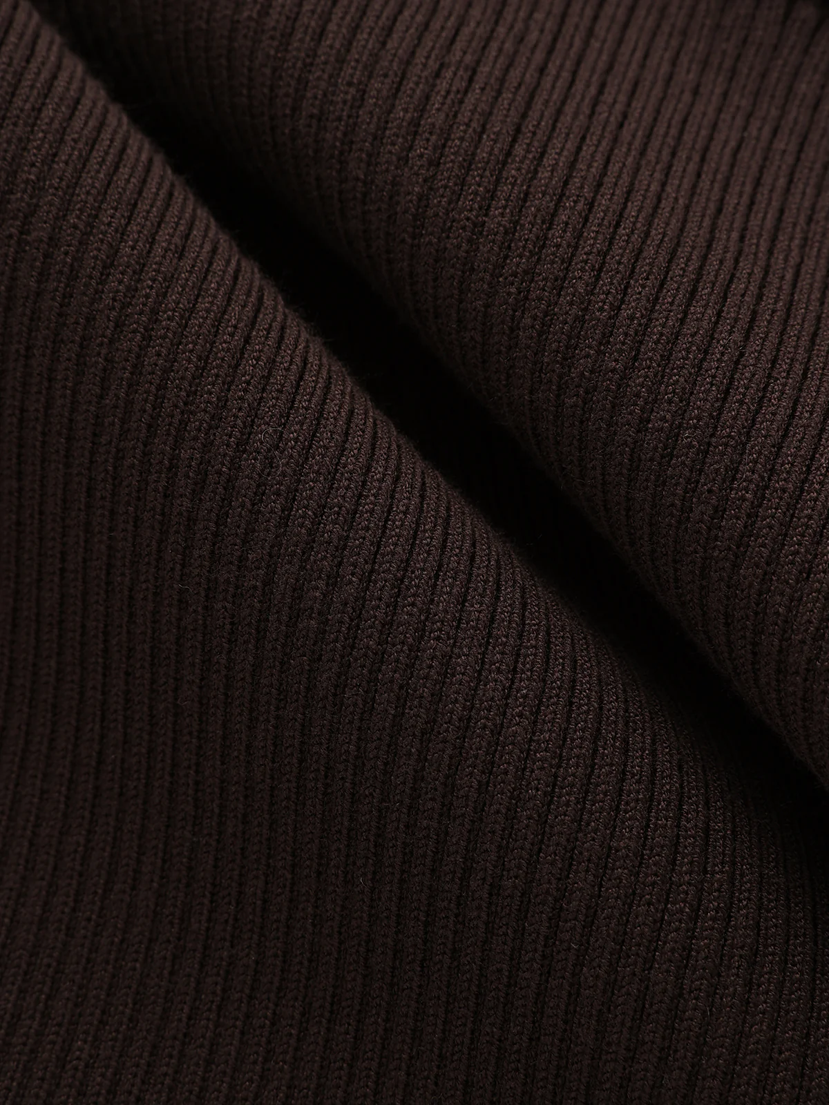 Ribbed Knit Panel Belted Shirt Dress - Wholesalesil