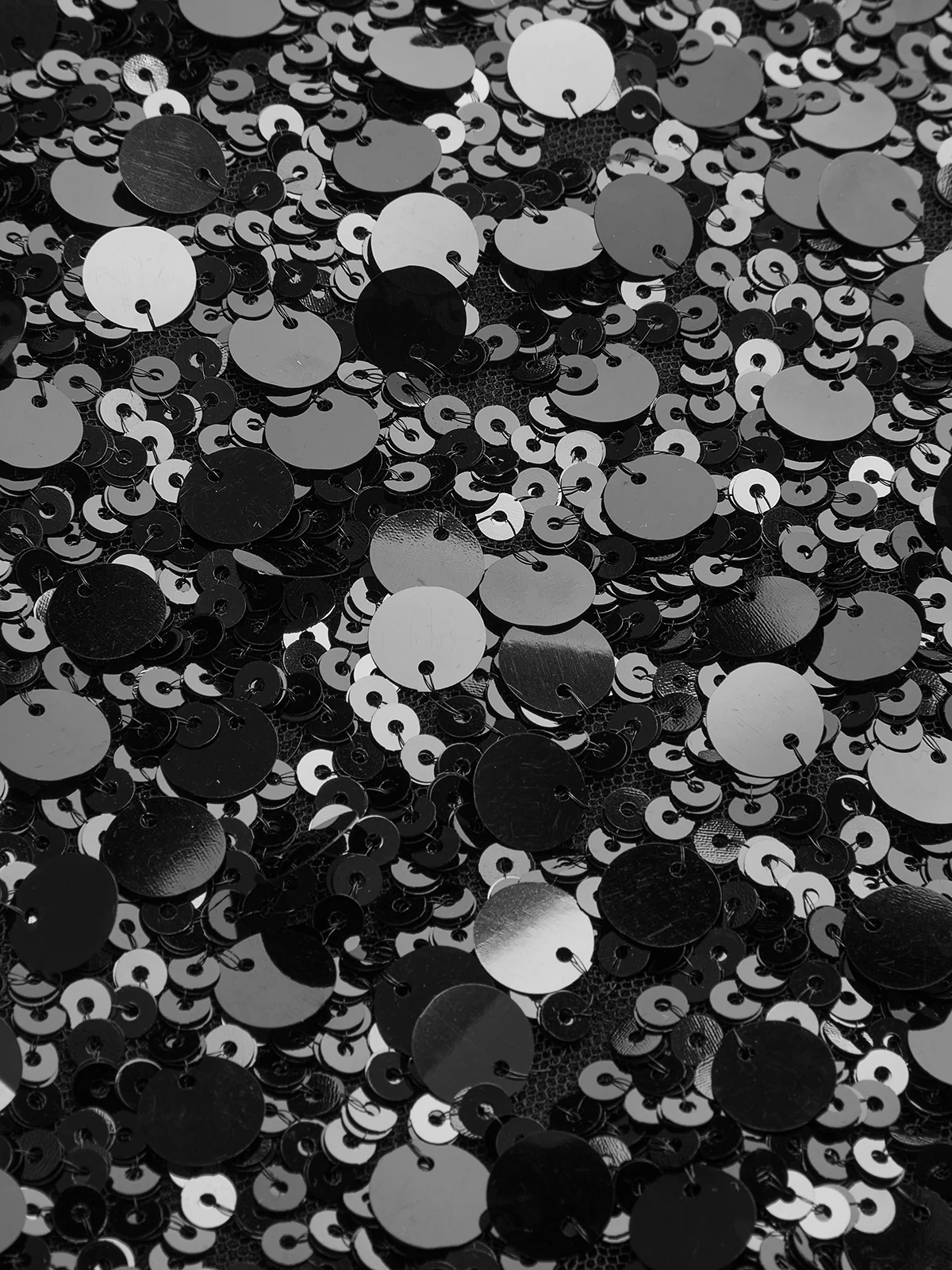 Satin Panel Sequin Cami Mini Dress - Wholesalesil