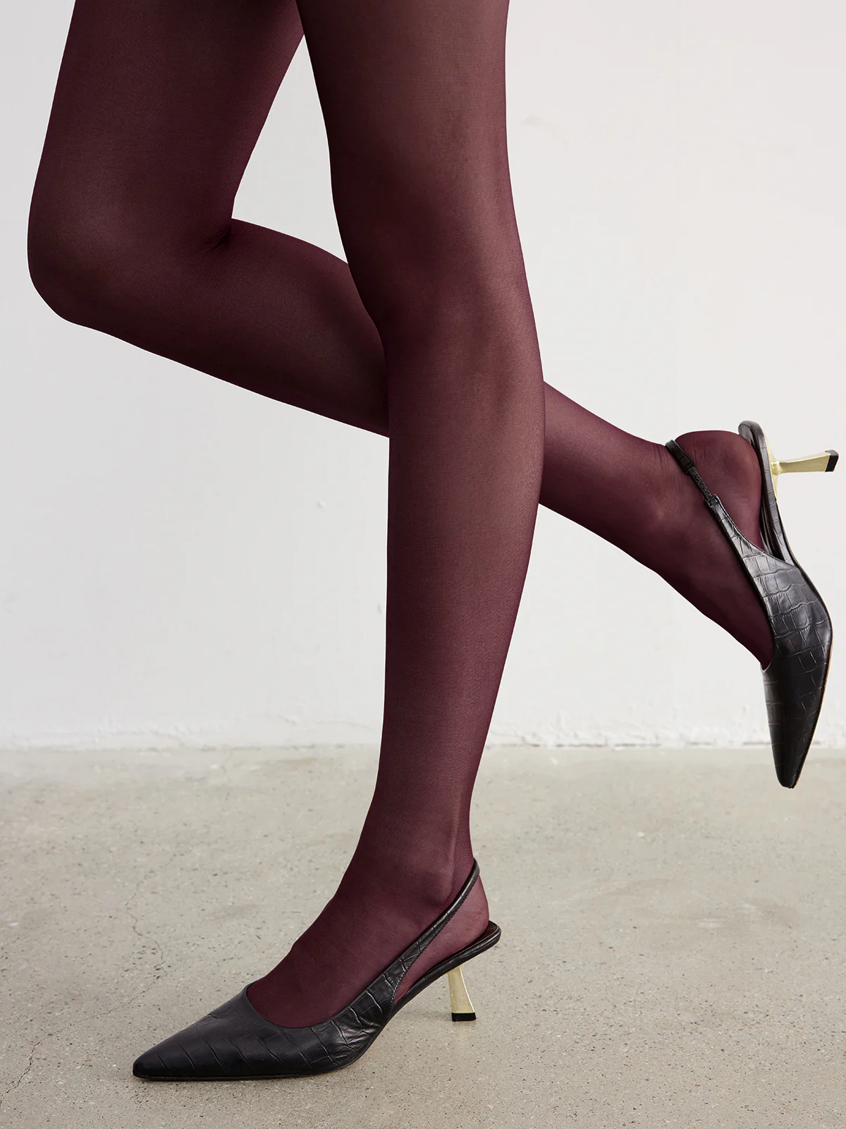 Solid Sheer Tights - Wholesalesil