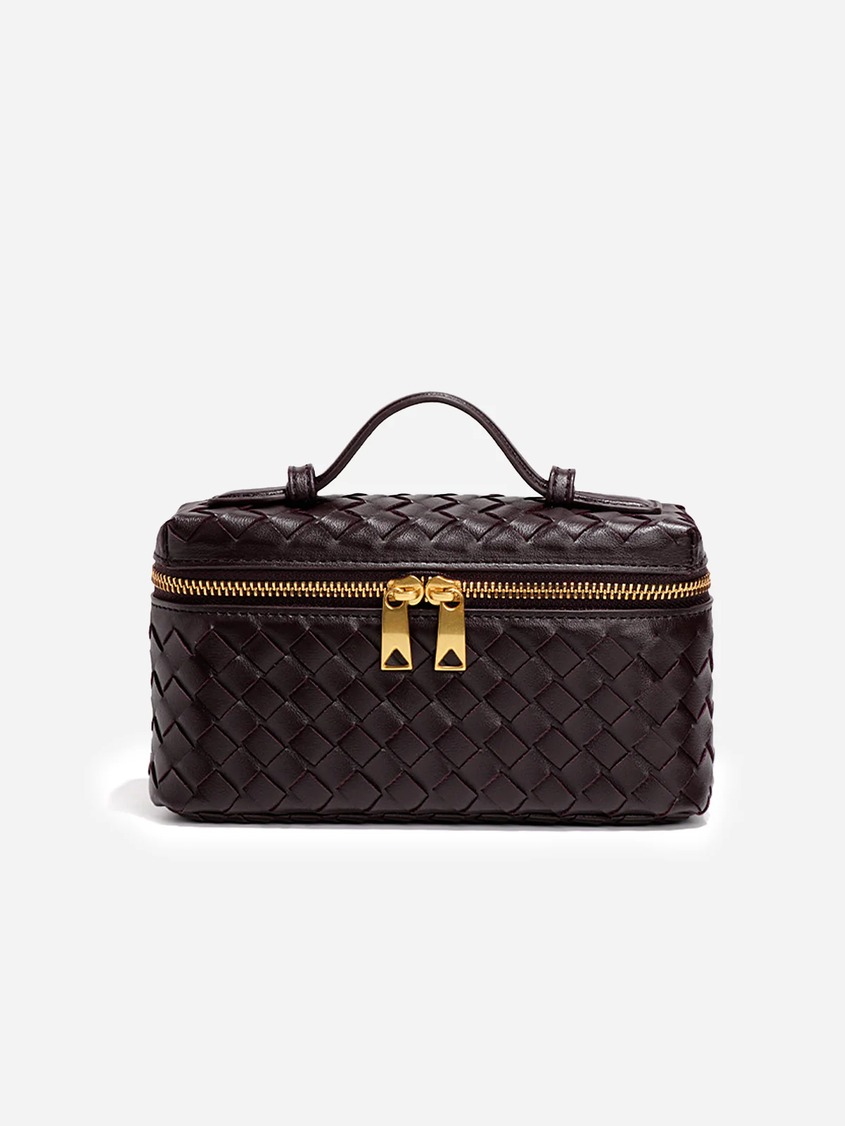Woven PU Leather Box Bag - Wholesalesil