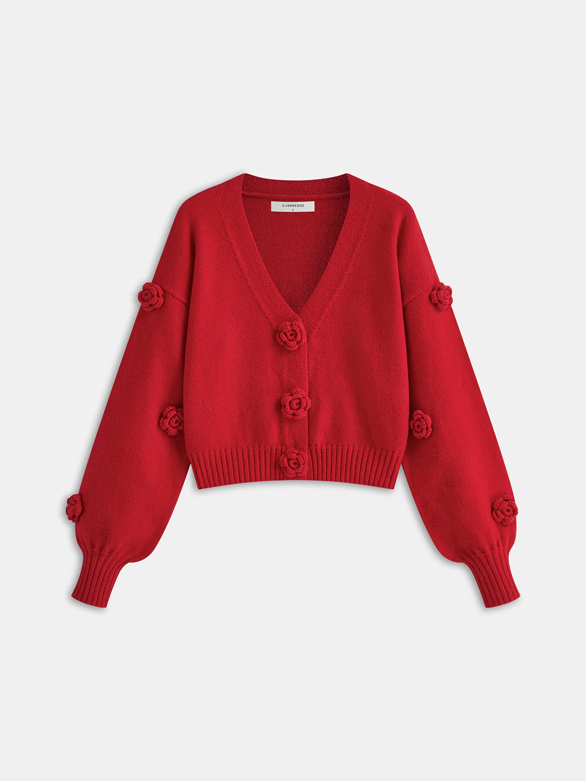 3D Floral Oversized Cardigan - Wholesalesil