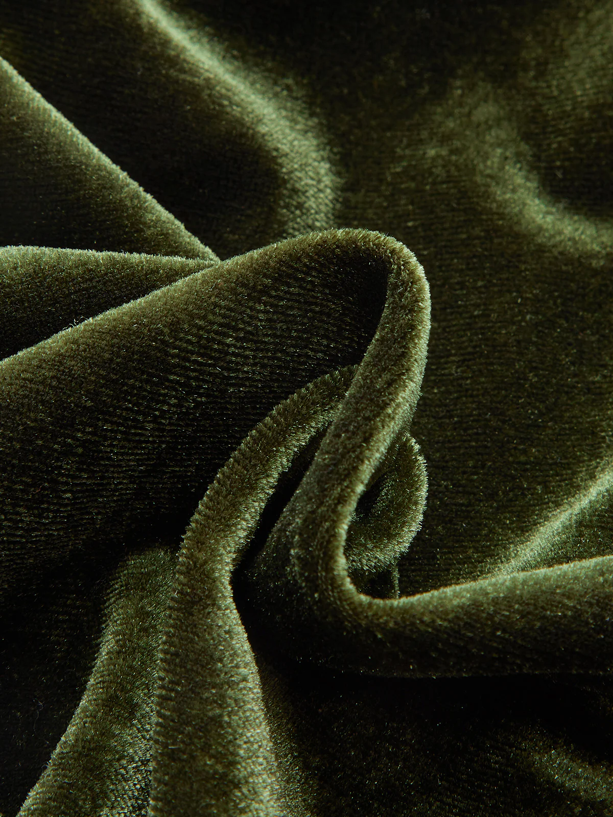 Velvet Twist Front Cut-Out Long Sleeve Blouse - Wholesalesil