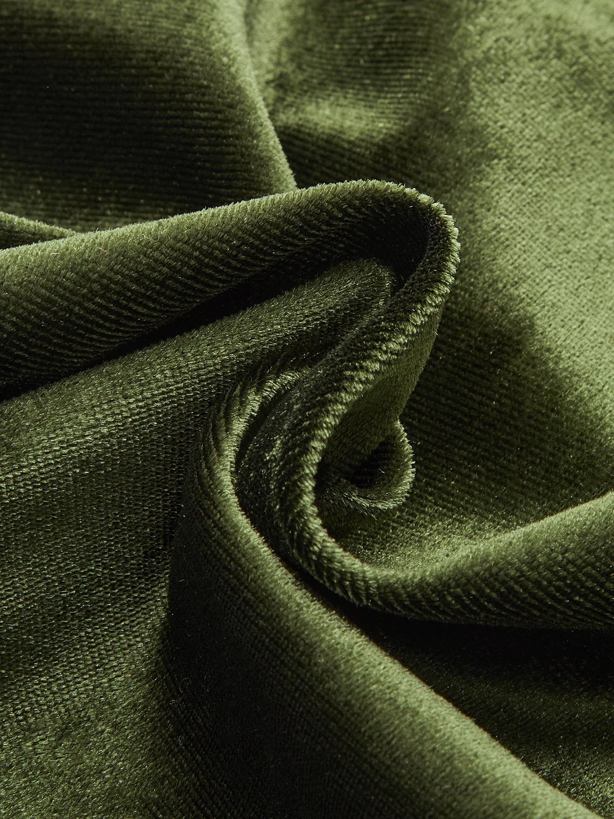 Velvet High Neck Cut-Out Ruched Blouse - Wholesalesil