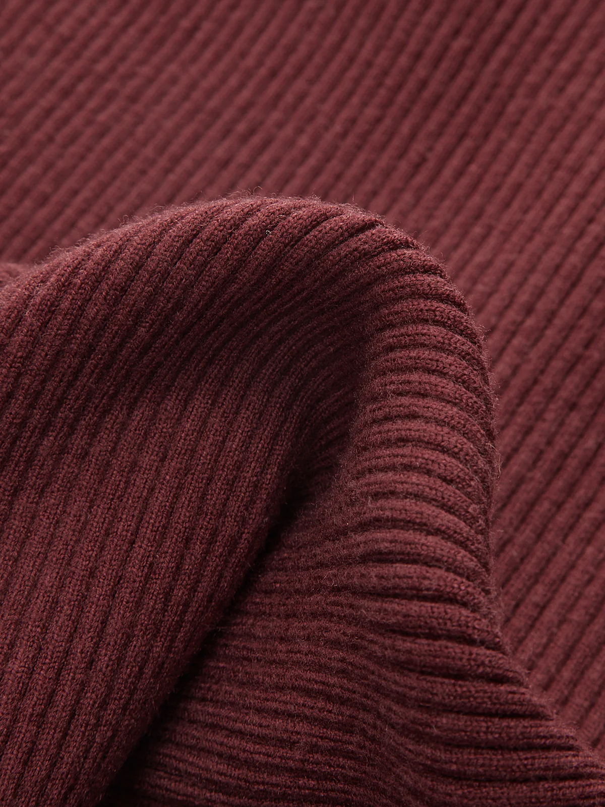 Halter Neck Button Front Ribbed Sweater - Wholesalesil