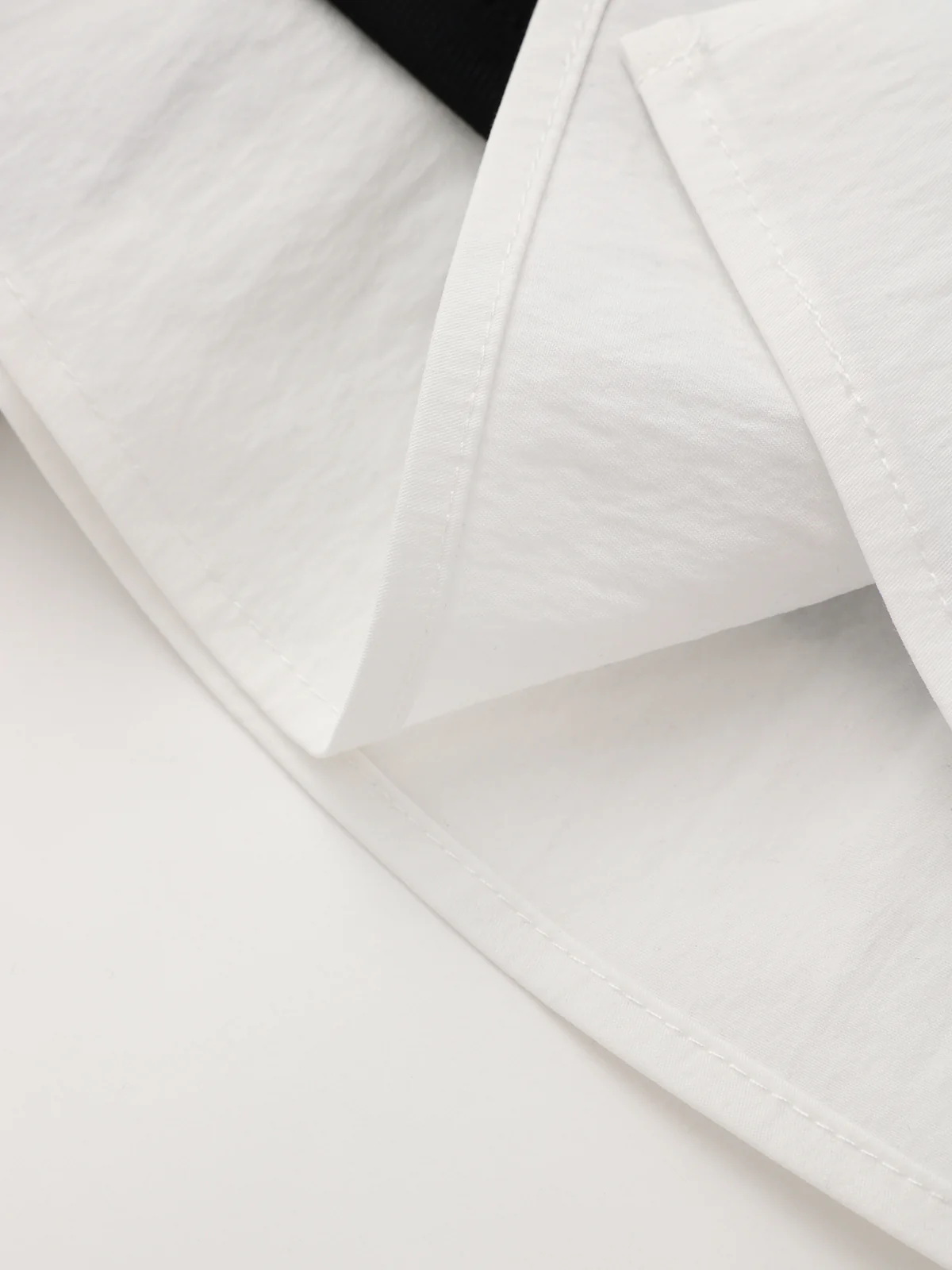 2 in 1 Color-Block Asymmetrical Blouse - Wholesalesil