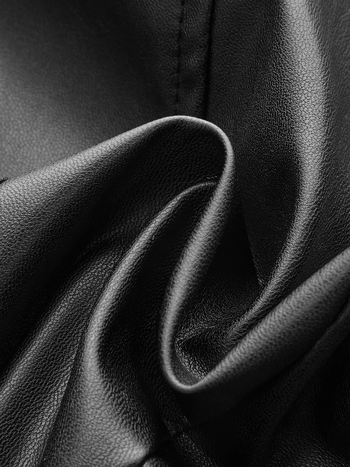 Faux Leather Belted Vest - Wholesalesil