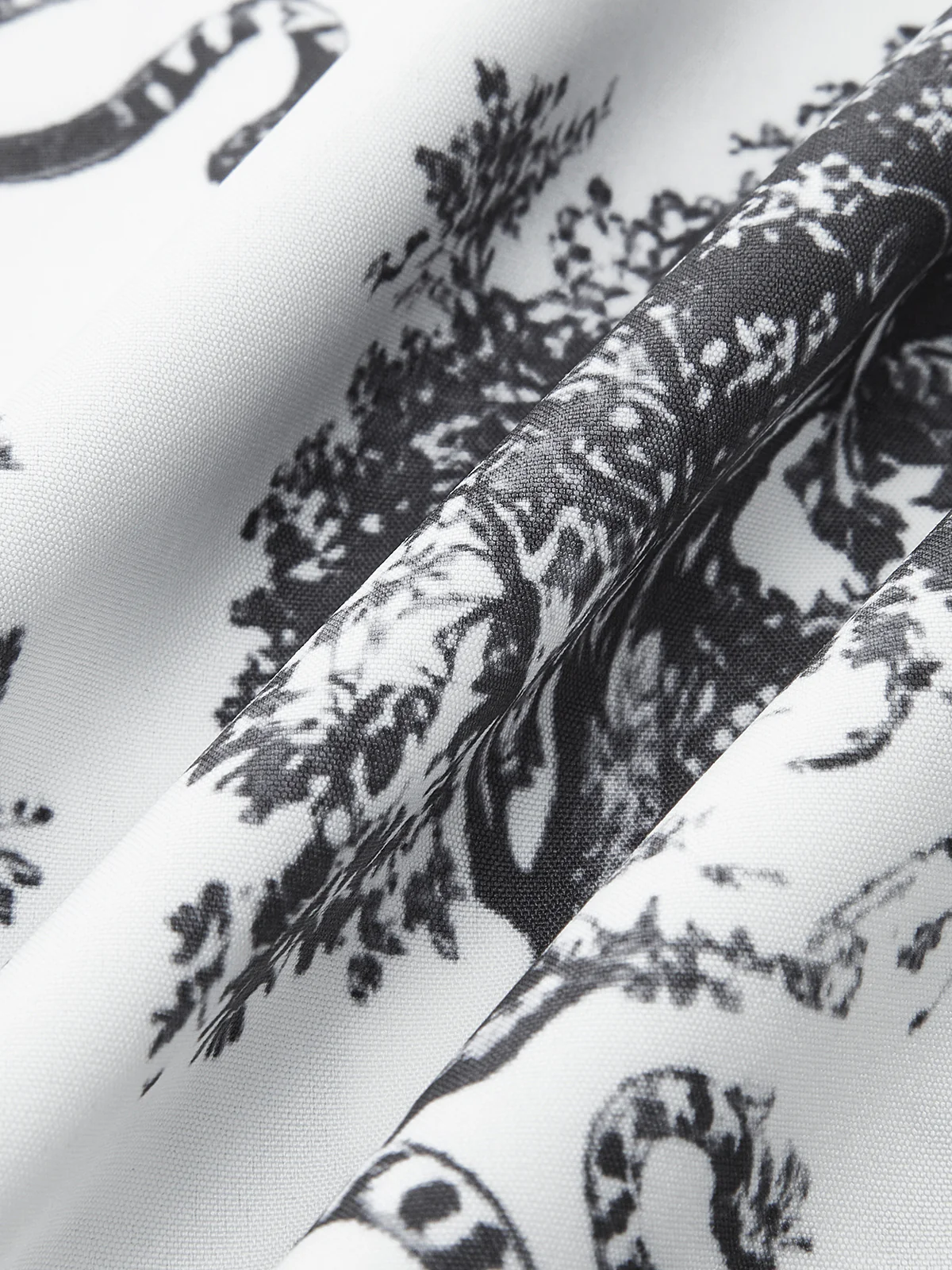 Printed Pants Set With Striped Trim - Wholesalesil