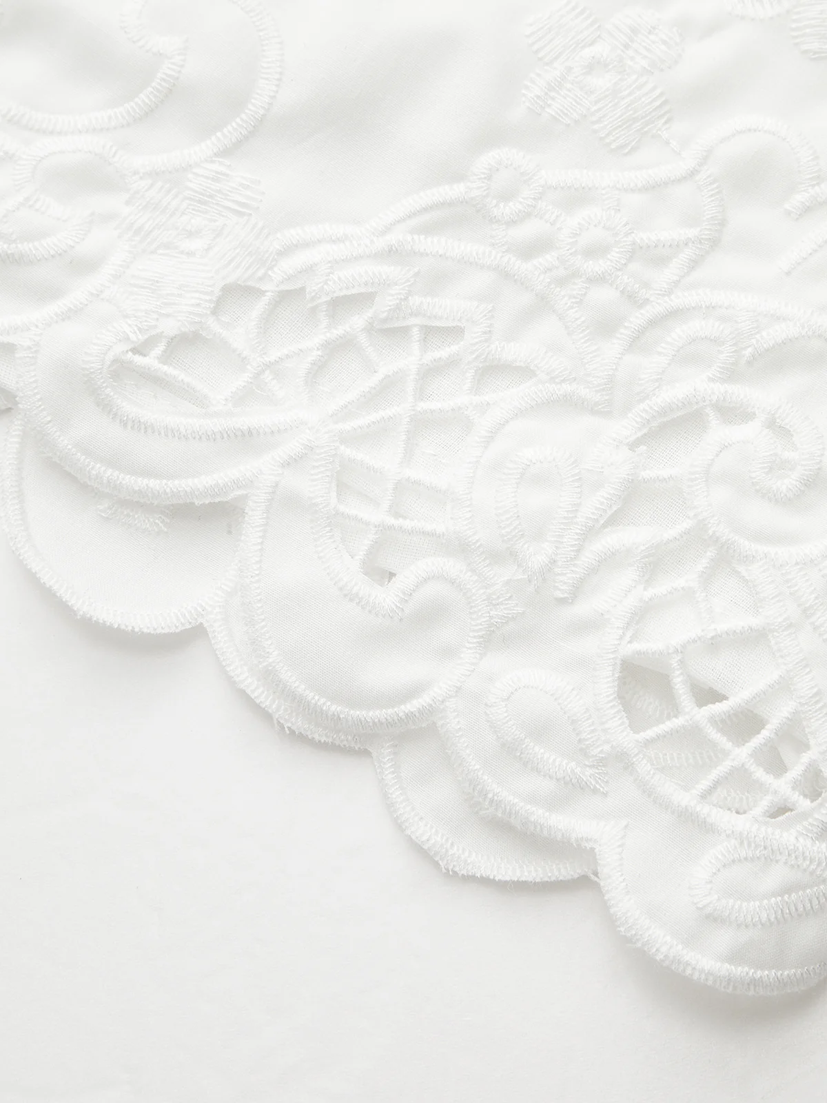 Lace Trim Mid-Waist Shorts - Wholesalesil