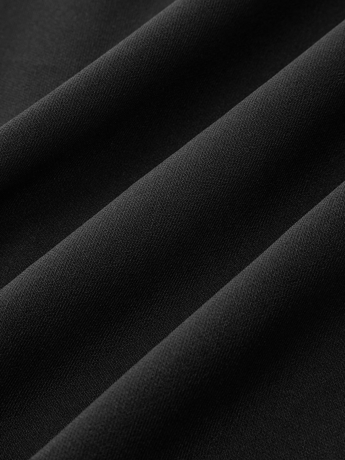 Lace Paneled Collared Long Sleeve Midi Dress - Wholesalesil