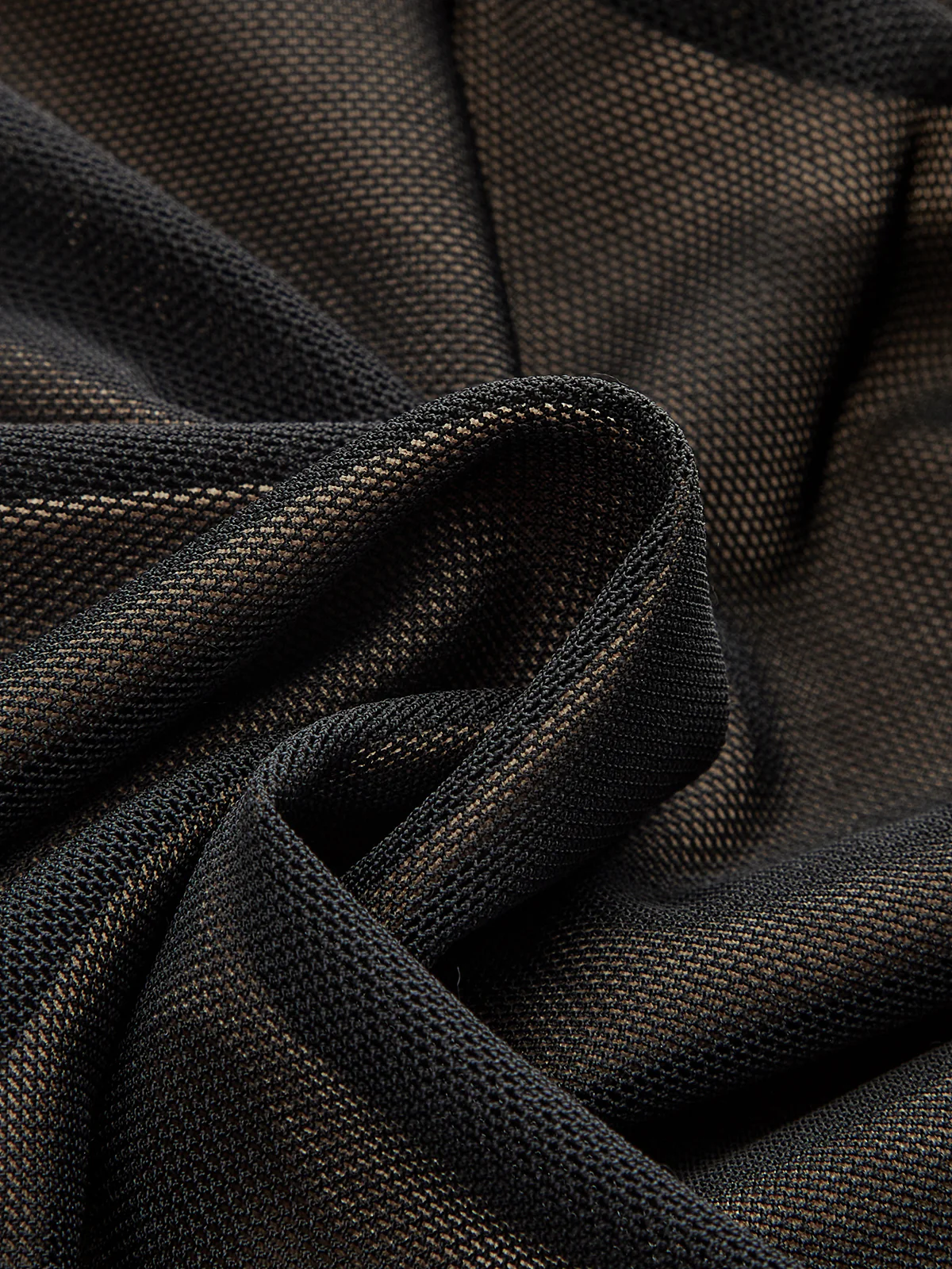 Sheer Mesh Ruched Long Sleeve Bodysuit - Wholesalesil