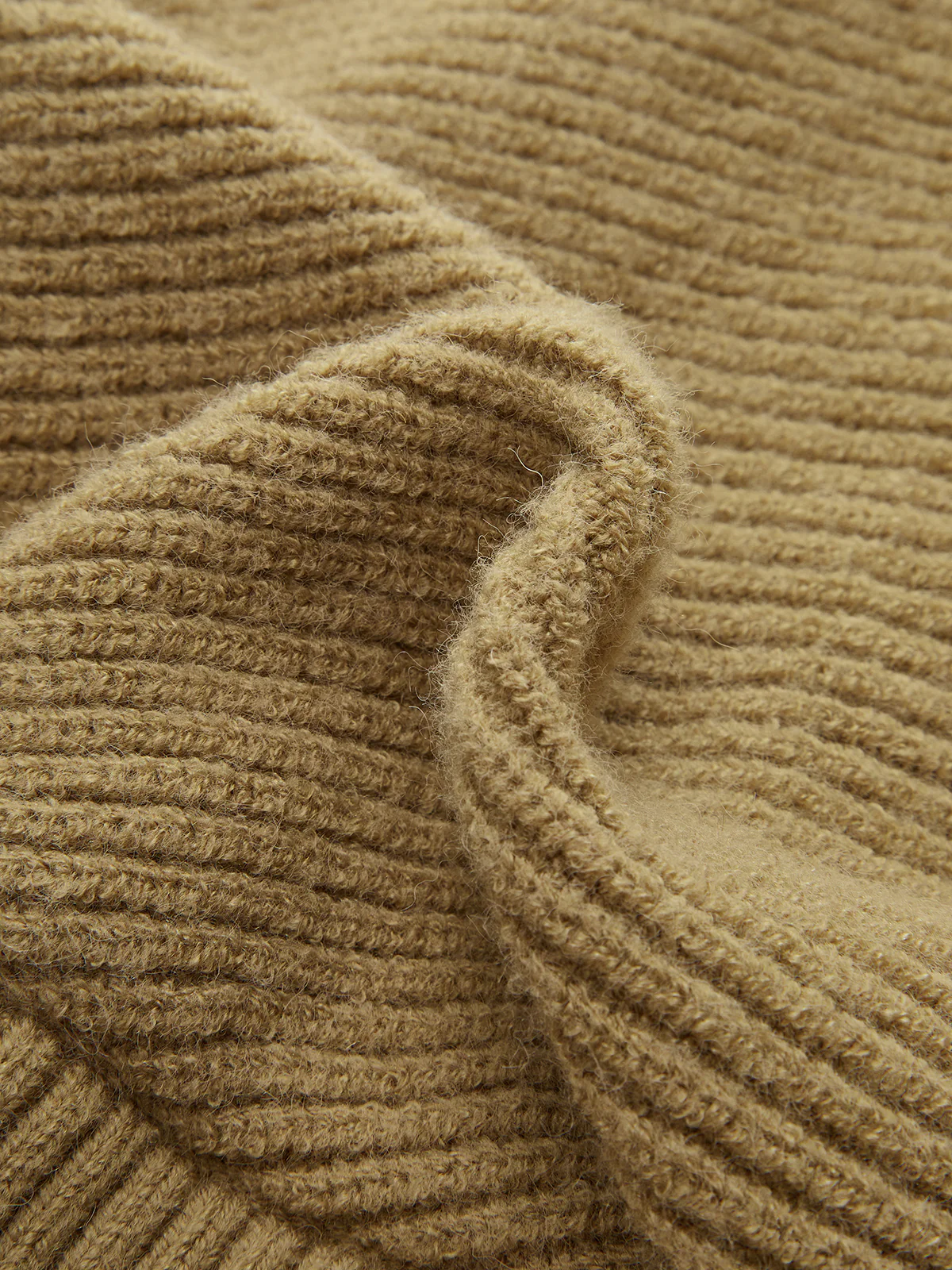 Collared Cut-Out Cross-Front Sweater - Wholesalesil