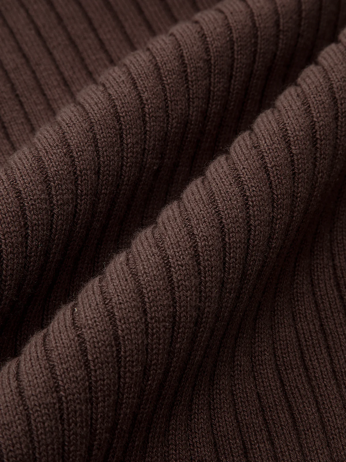 Ribbed Knit Scarf Detail Fitted Top - Wholesalesil