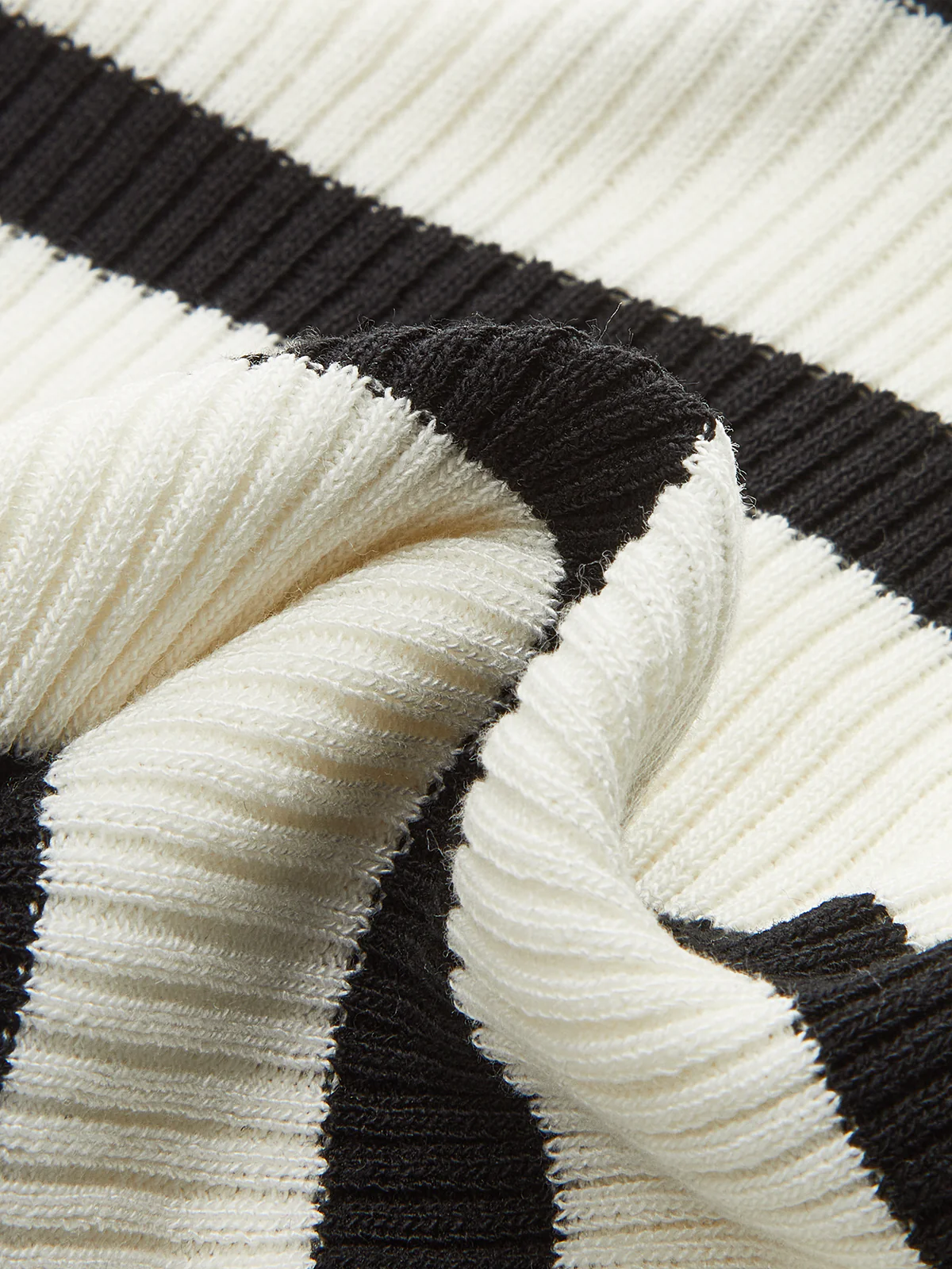 Striped Knit Halter Crop Top - Wholesalesil