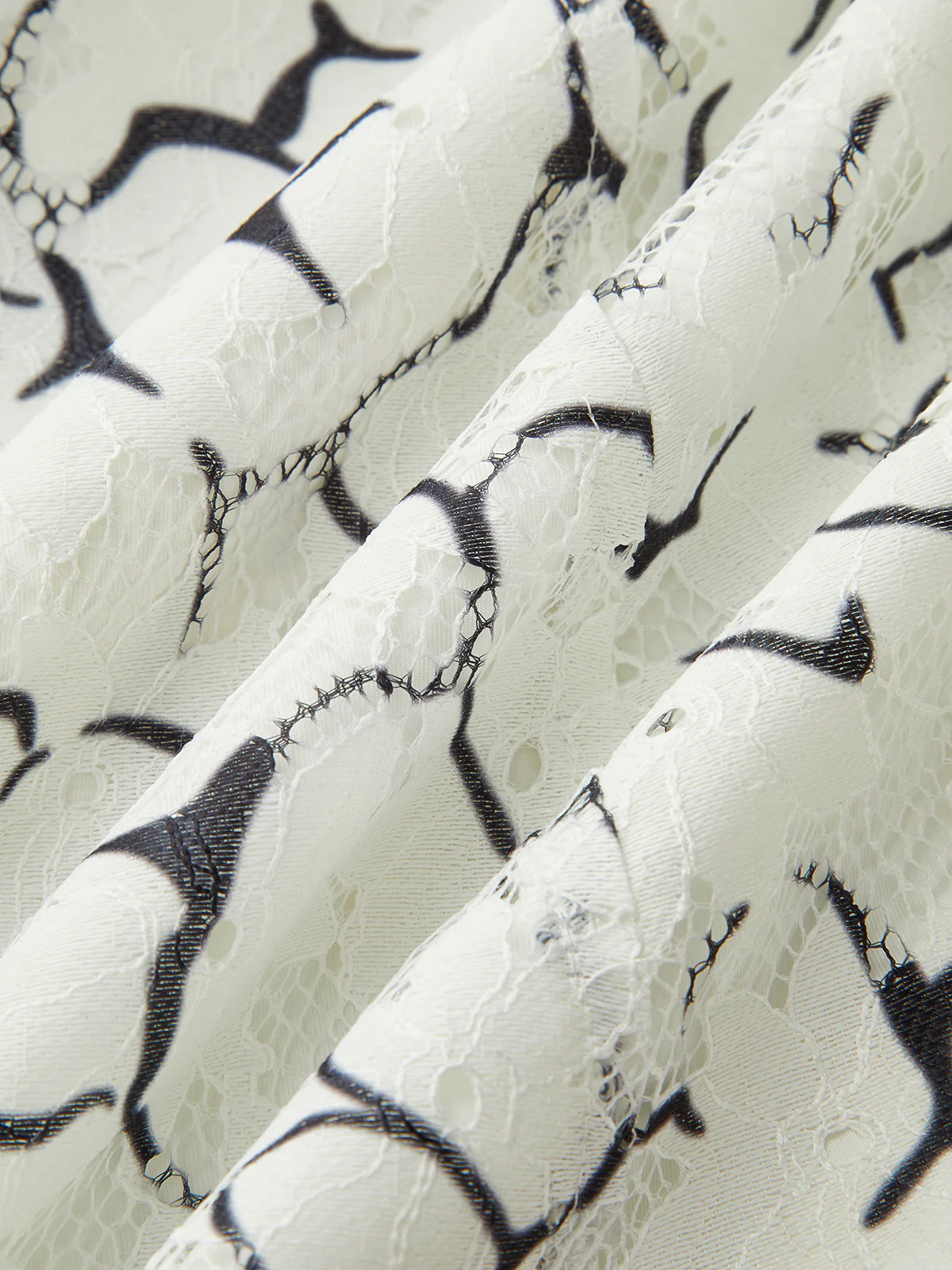 Puff Sleeve Lace Maxi Dress with Double Belt - Wholesalesil