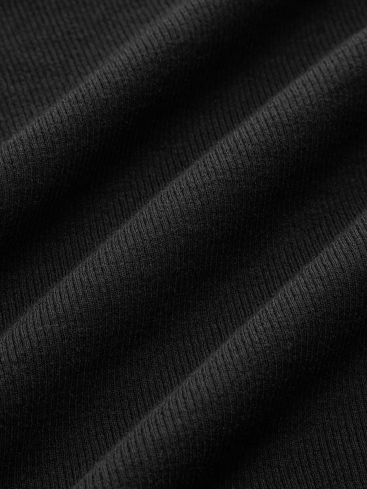 Polo V-Neck Ribbed Cotton Blend T-Shirt - Wholesalesil