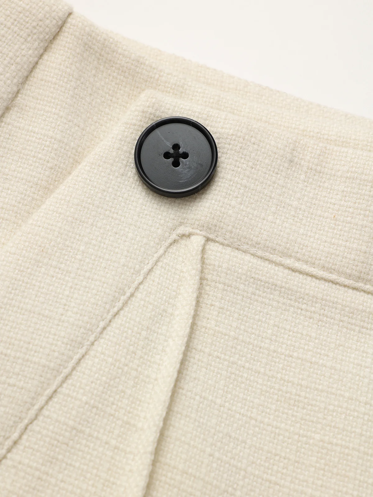 Mid-Waist Straight-Leg Pants - Wholesalesil