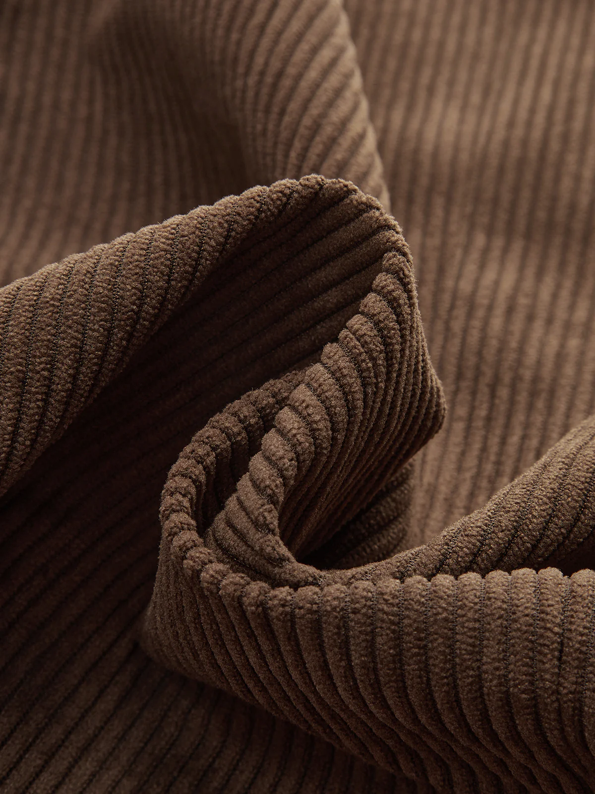 Corduroy V-neck Buttoned Vest - Wholesalesil