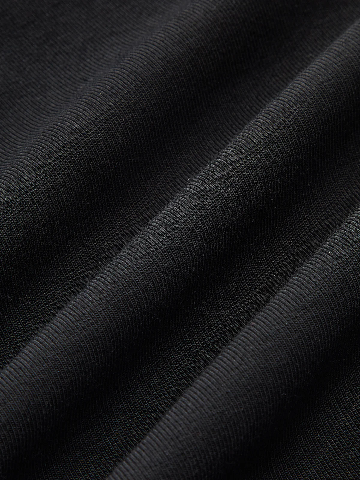 Faux Leather Collar Long-Sleeve Knit Top - Wholesalesil