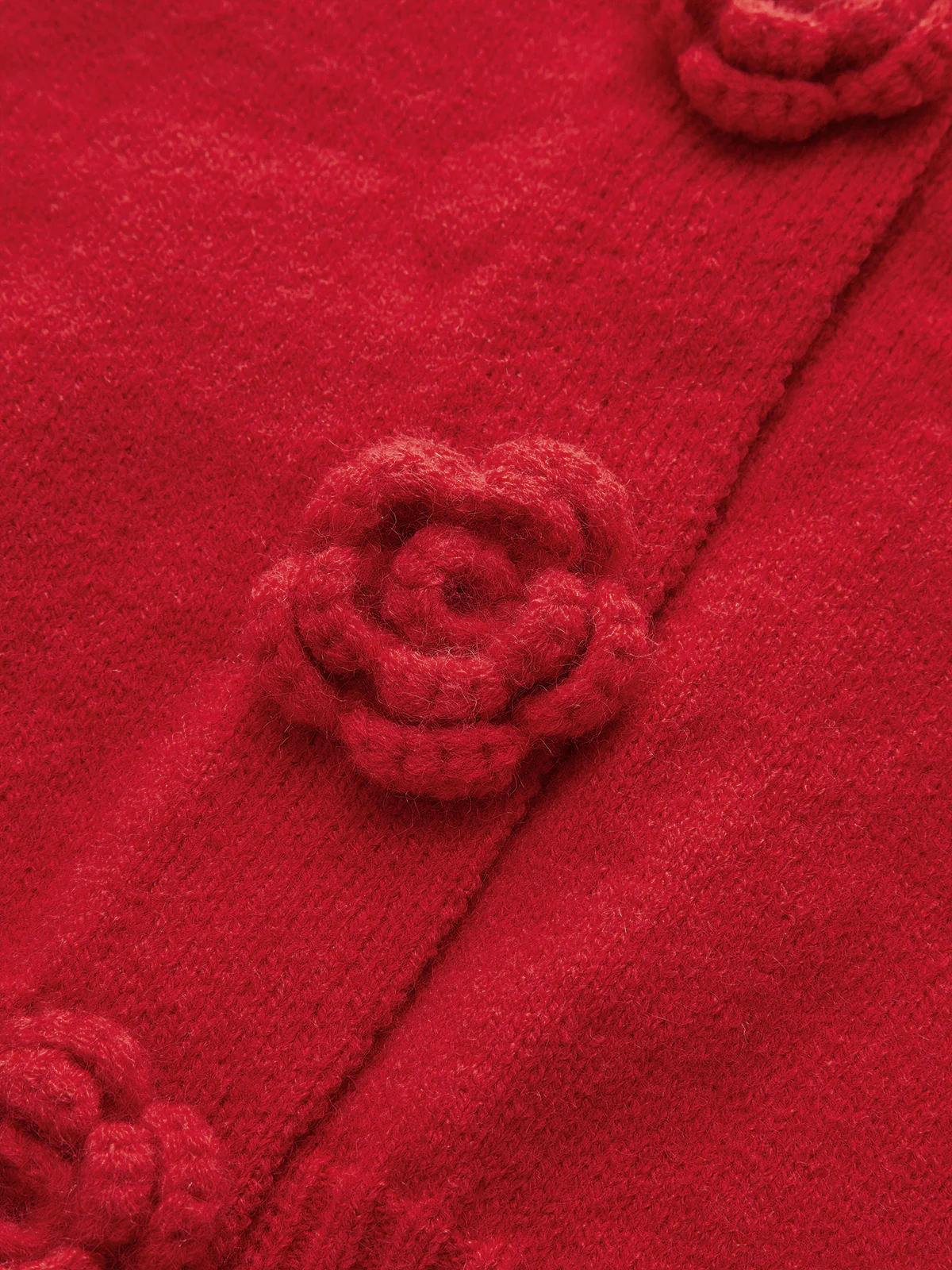 3D Floral Oversized Cardigan - Wholesalesil