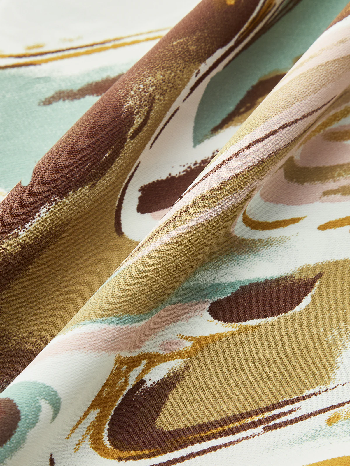 Abstract Print Wide-Leg Pants - Wholesalesil