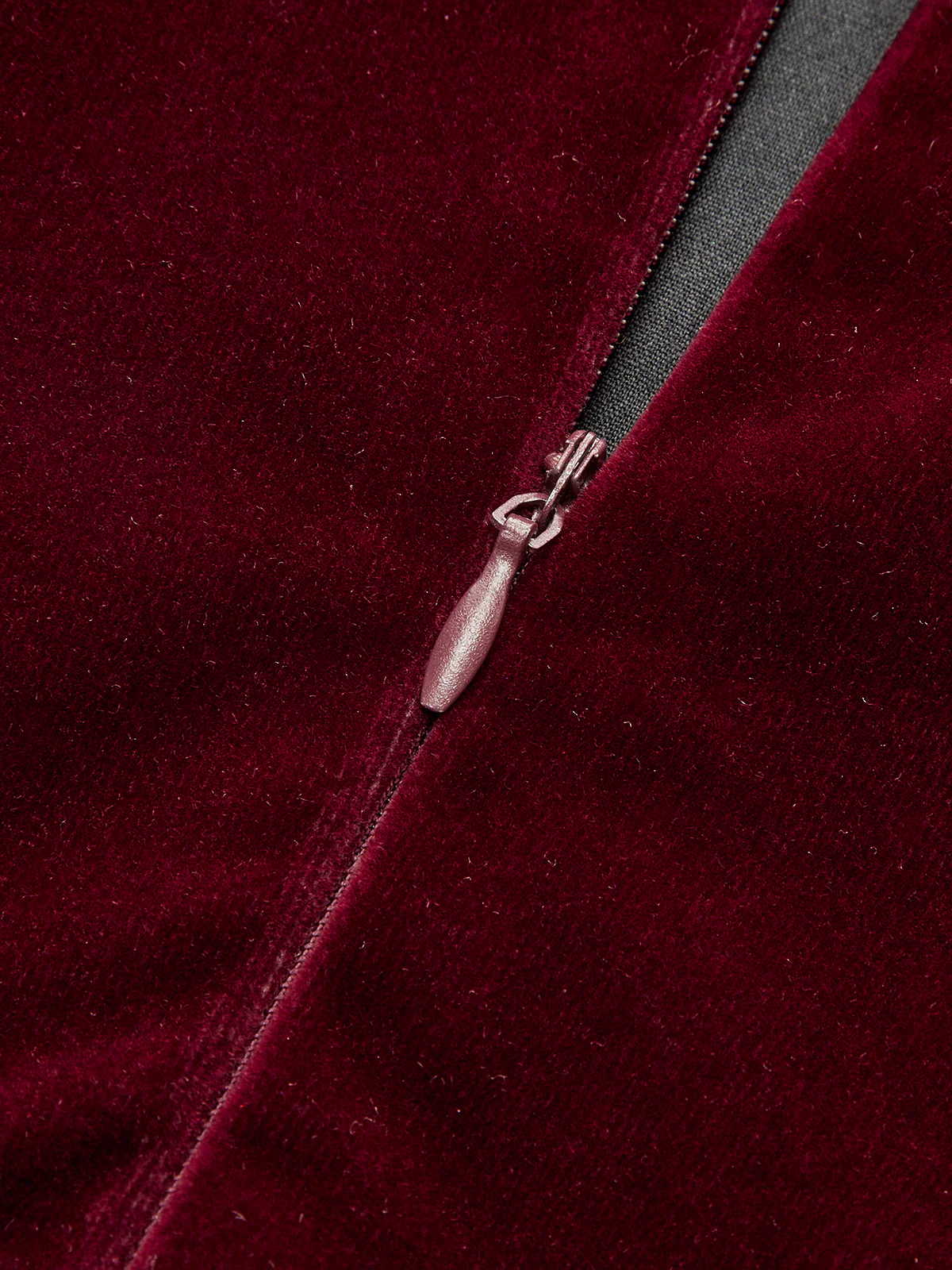 Pleated Panel Velvet Mini Dress with Belt - Wholesalesil