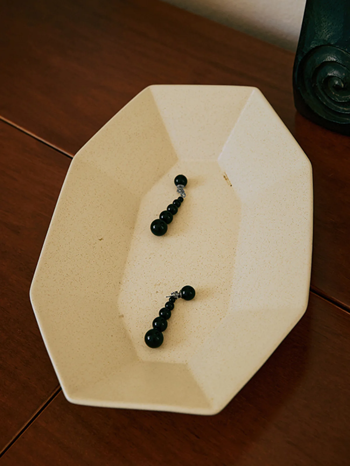 Agate Bead Drop Earrings - Wholesalesil