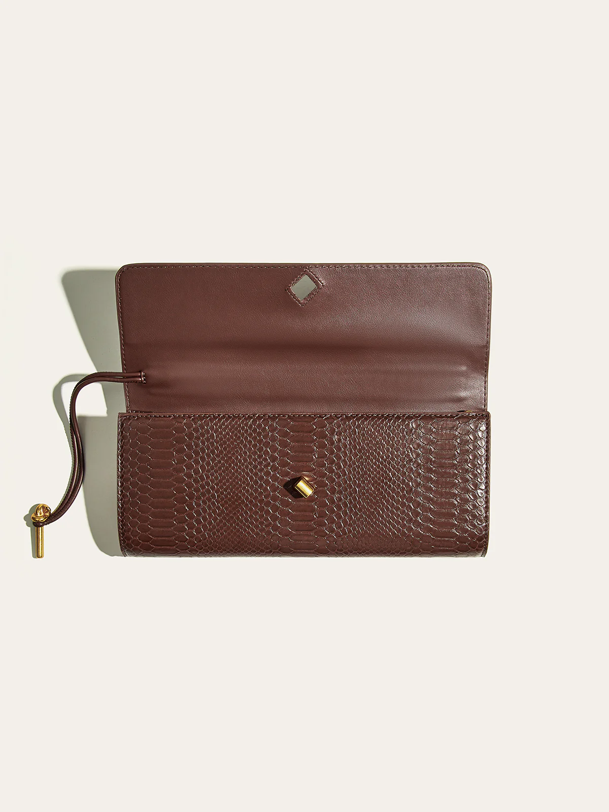 Crocodile Embossed PU Leather Bag - Wholesalesil