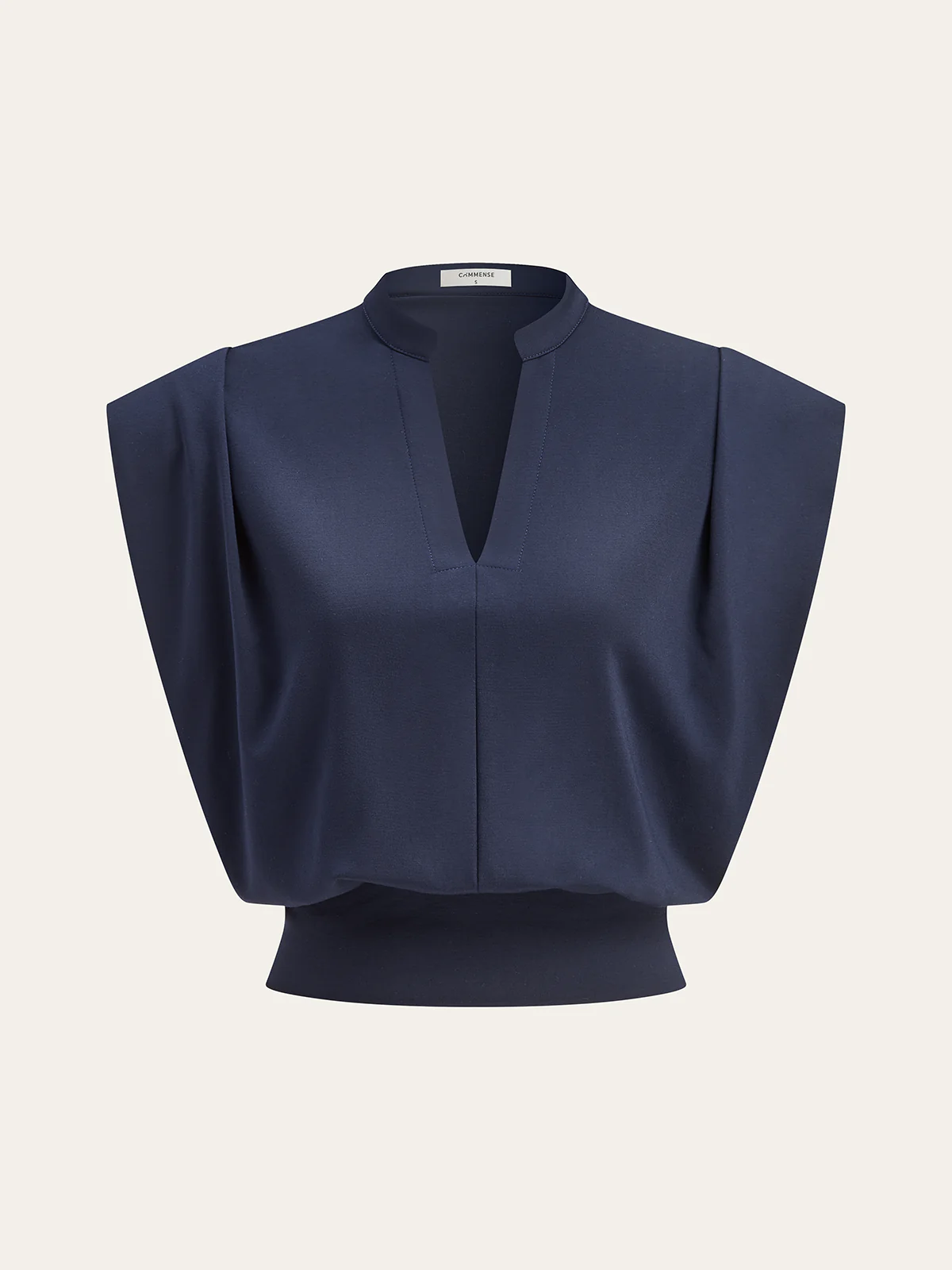 V-Neck Batwing Sleeve Top - Wholesalesil