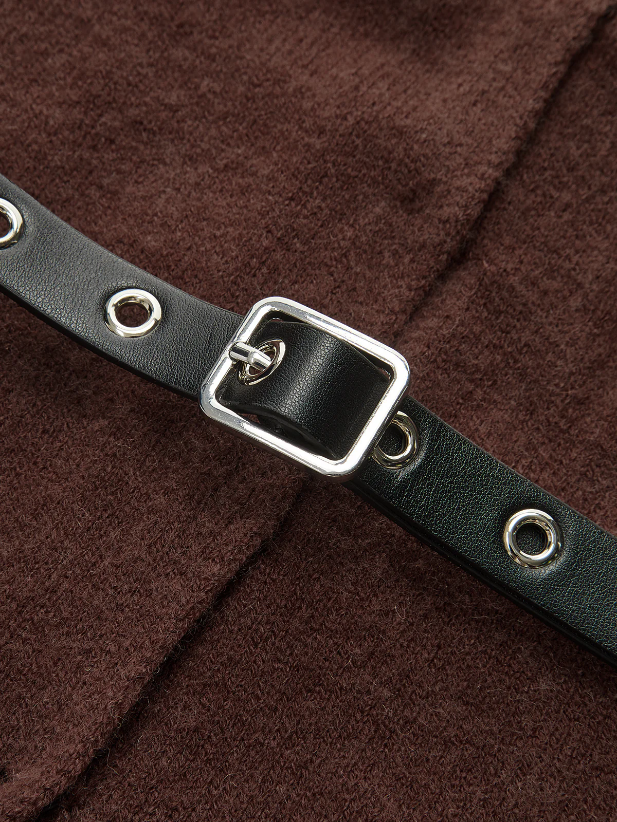 Belted V-Neck Knit Cardigan - Wholesalesil