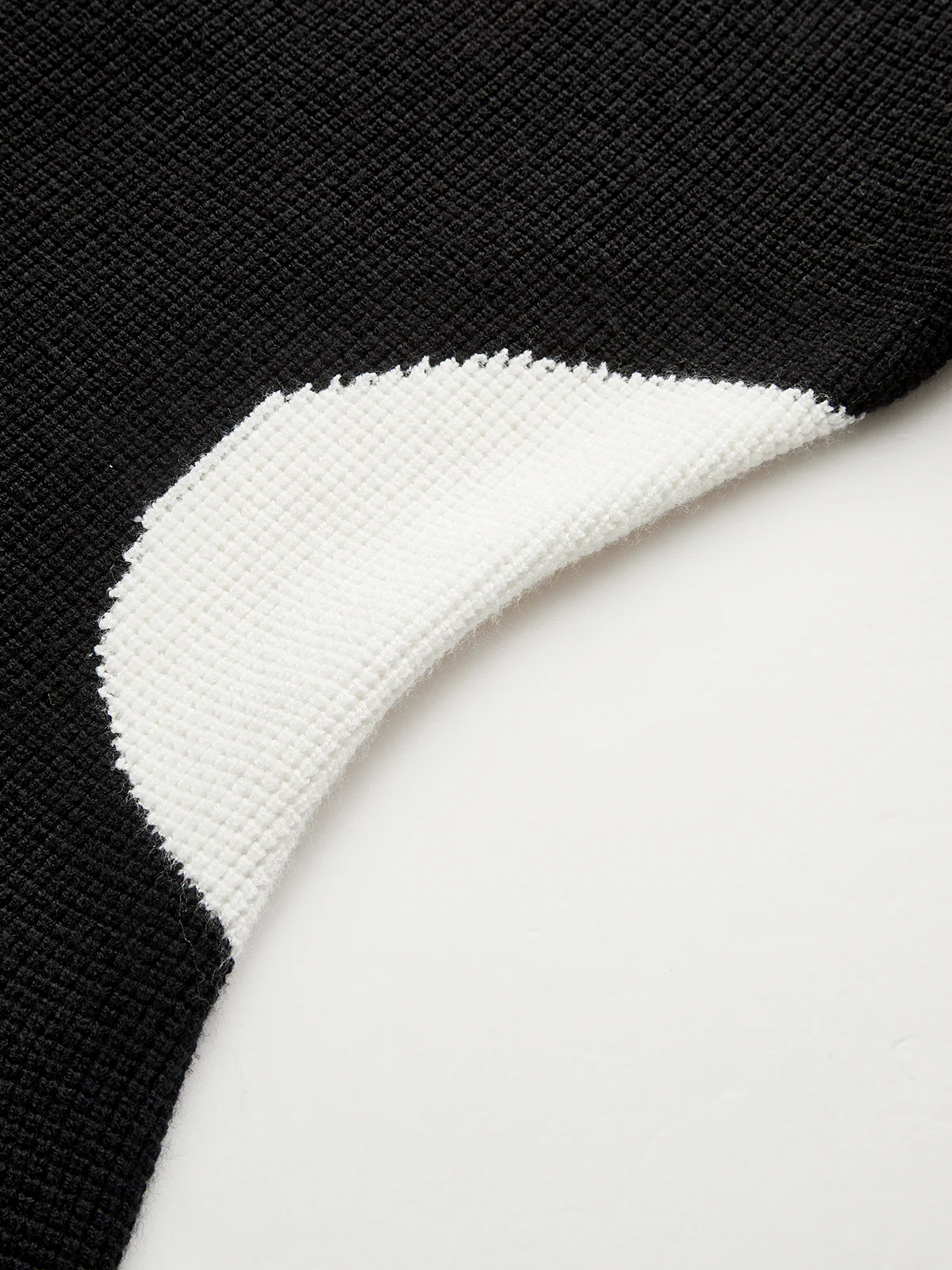 Contrast Ruffle Hem Button Cardigan - Wholesalesil