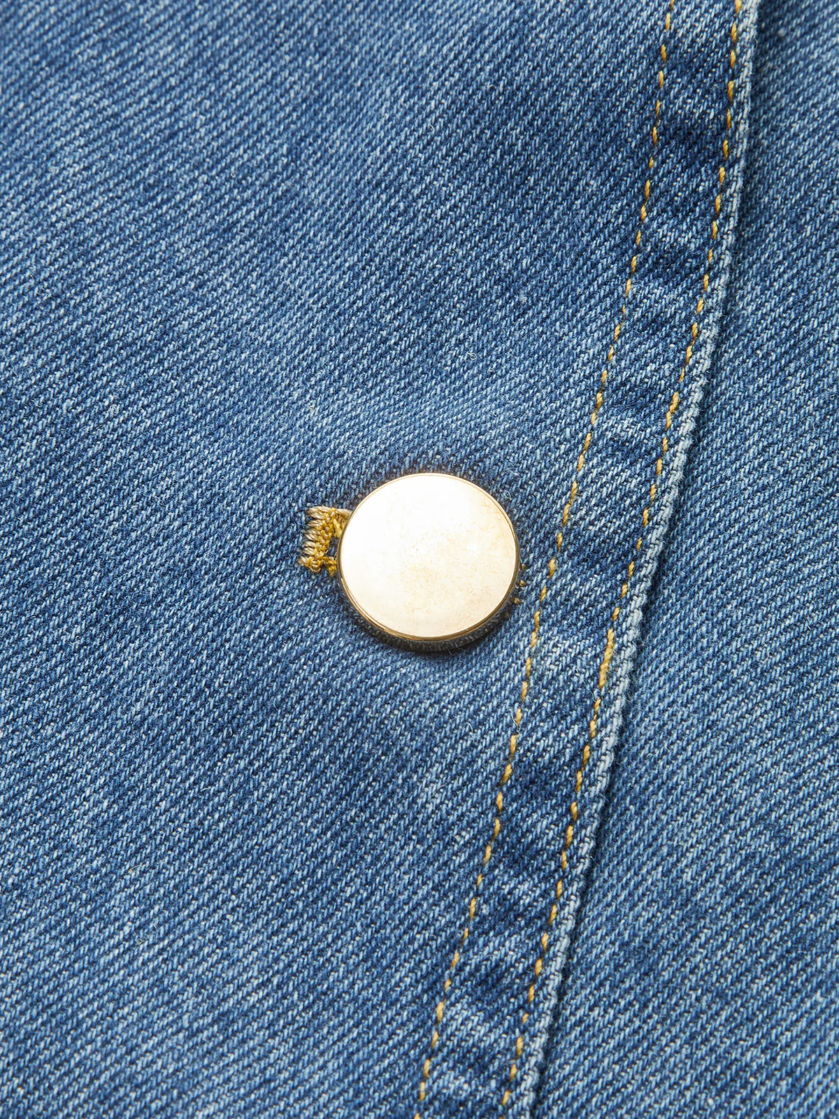 Button-Front Denim Vest - Wholesalesil