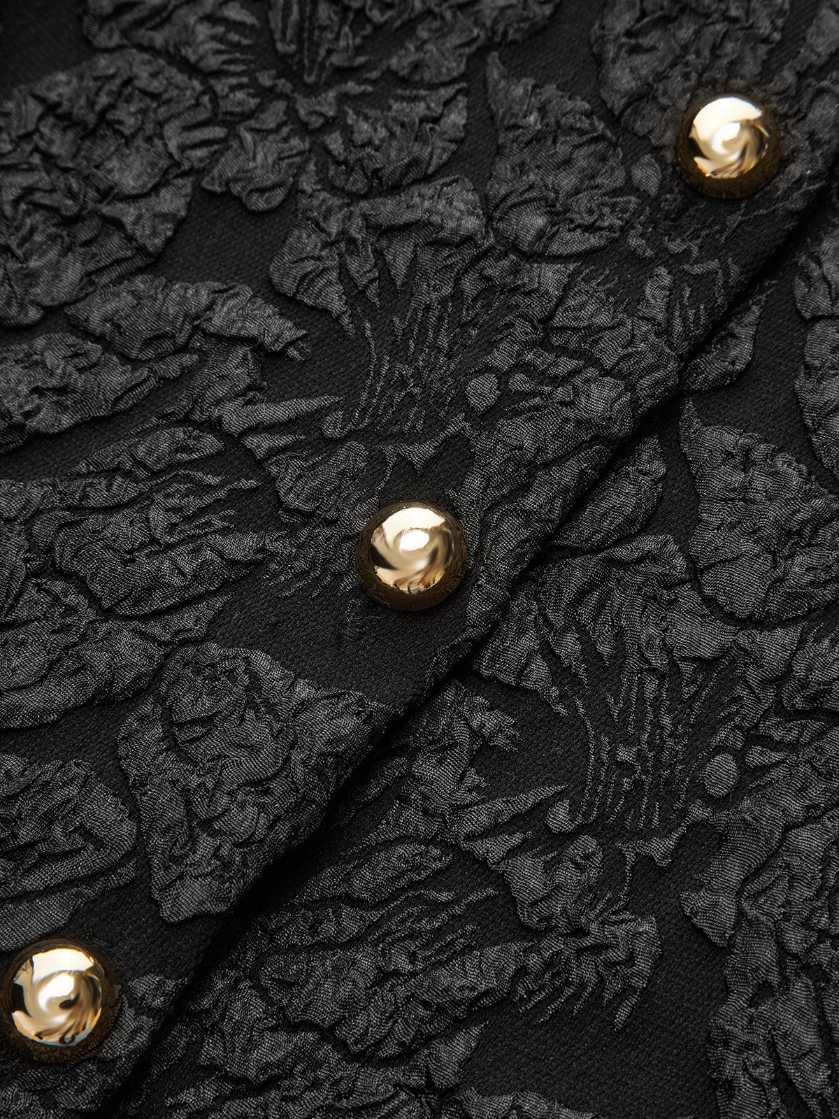 Textured Puff Sleeve Peplum Blouse - Wholesalesil