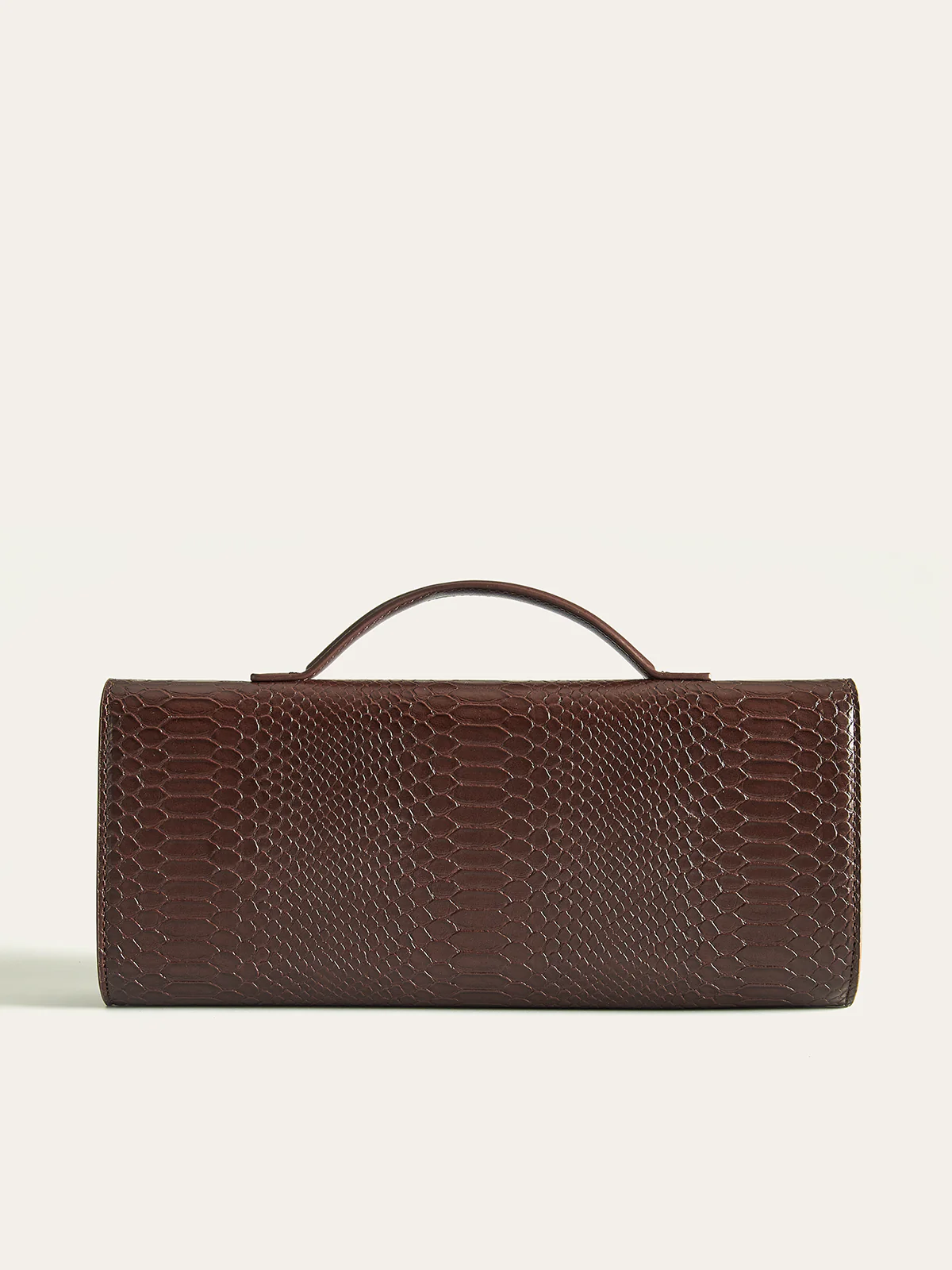 Crocodile Embossed PU Leather Bag - Wholesalesil